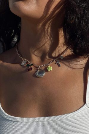 All My Life Charm Necklace Gold