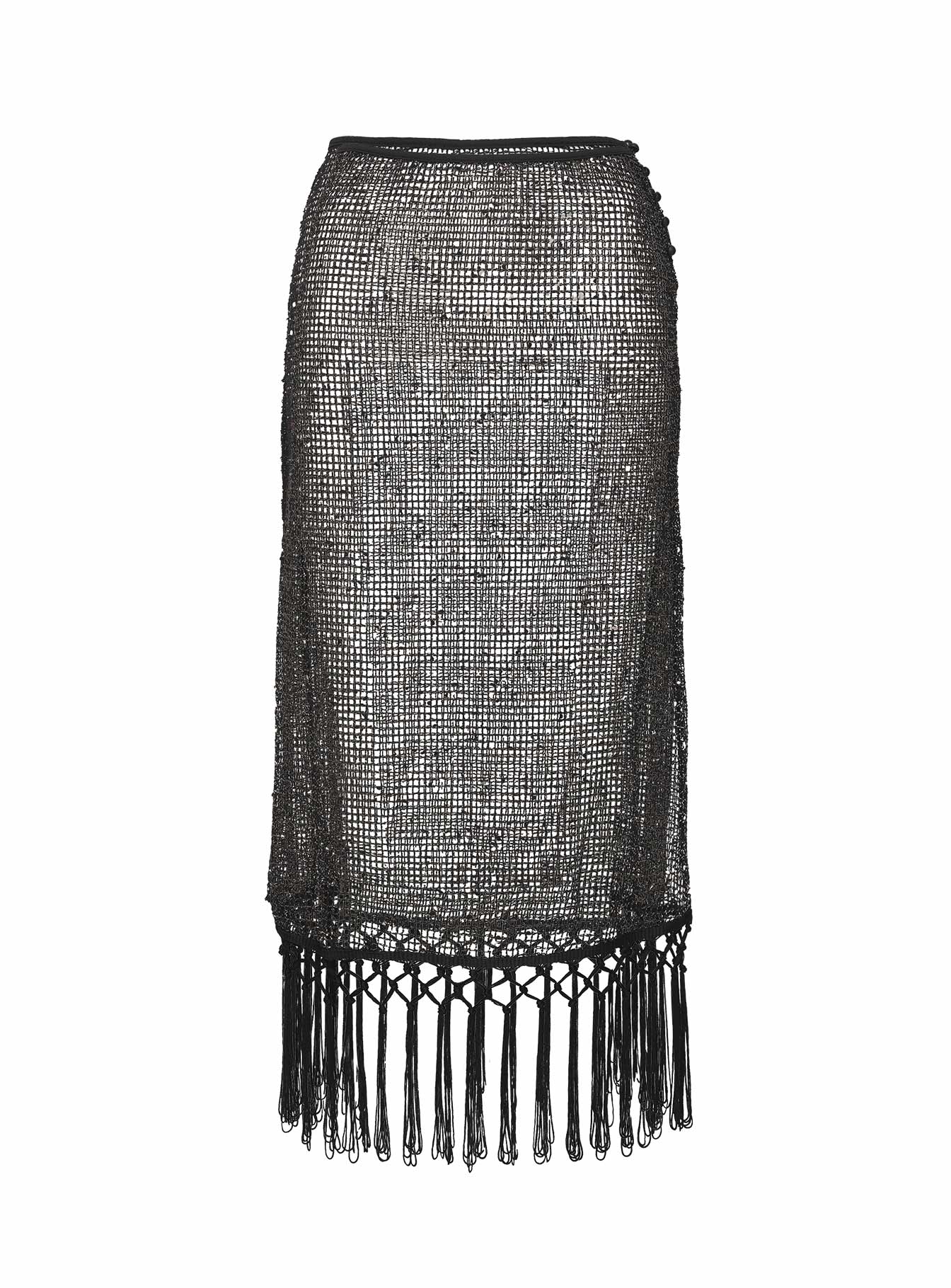 Alnet Maxi Skirt Black - Image 5