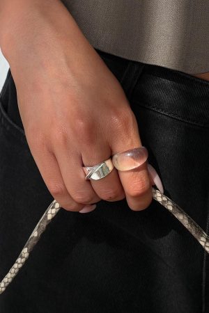 Addilyn Statement Ring Clear