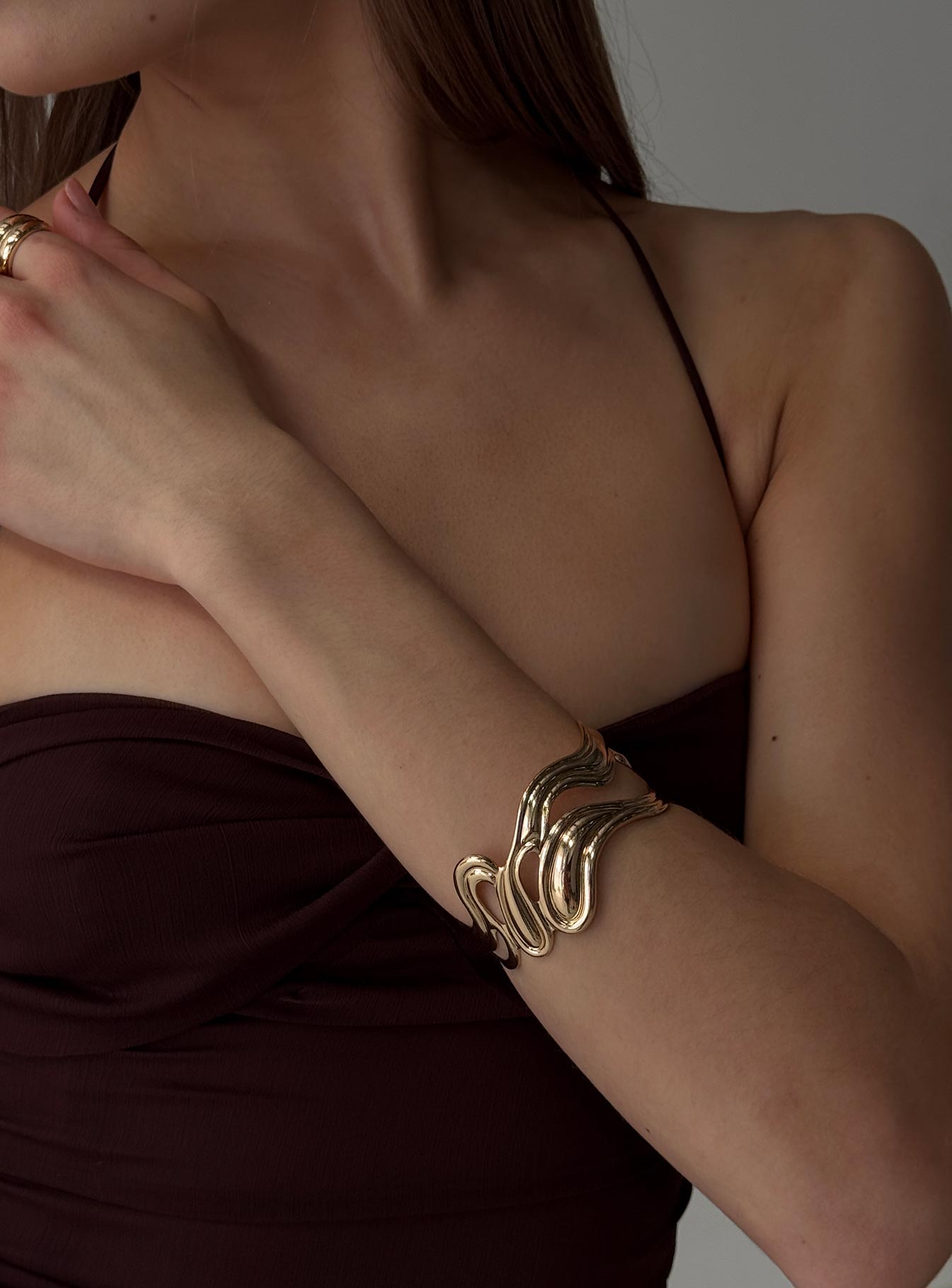 Andrina Cuff Gold - Image 5
