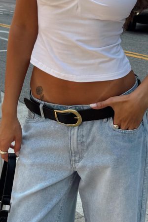 Breslin Belt Black