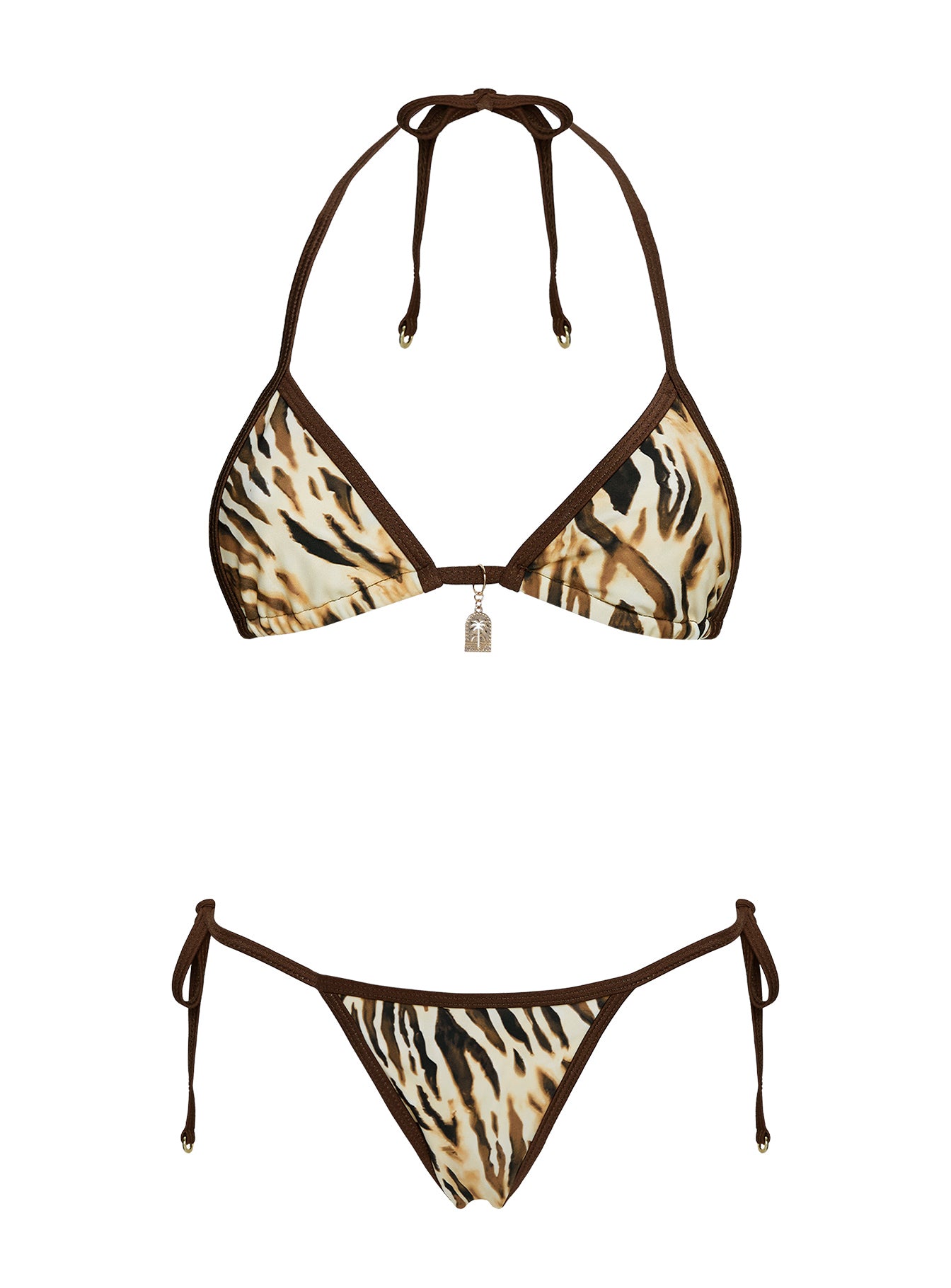 Beasley Tie Side Bikini Bottoms Tiger - Image 5