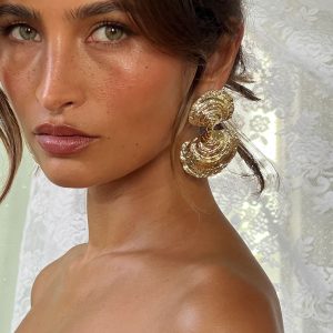 Brinly Earrings Gold