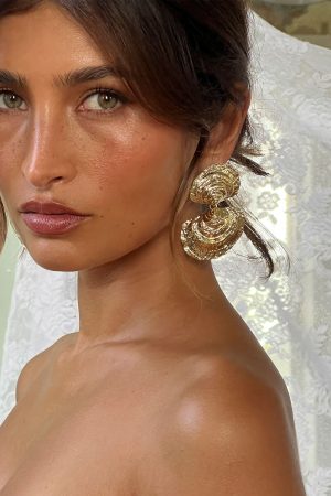 Brinly Earrings Gold