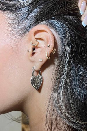Classic Moments Earrings Silver