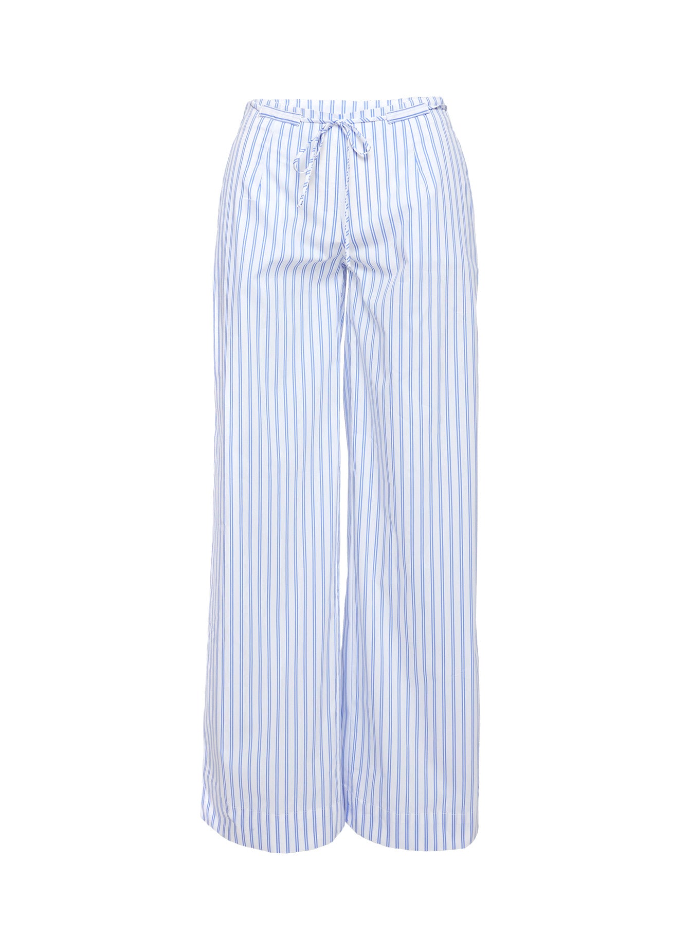 Collied Low Rise Pants Blue / White Stripe - Image 11