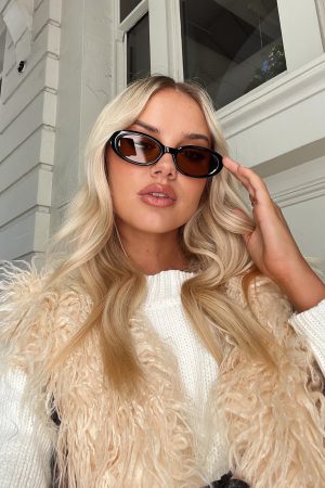 Cassianer Sunglasses Black/ Brown
