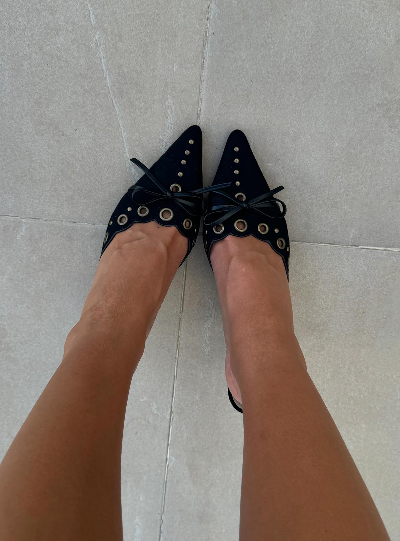 Charisma Pointed Toe Heels Black - Image 6