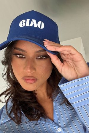 Ciao Trucker Hat Blue / White