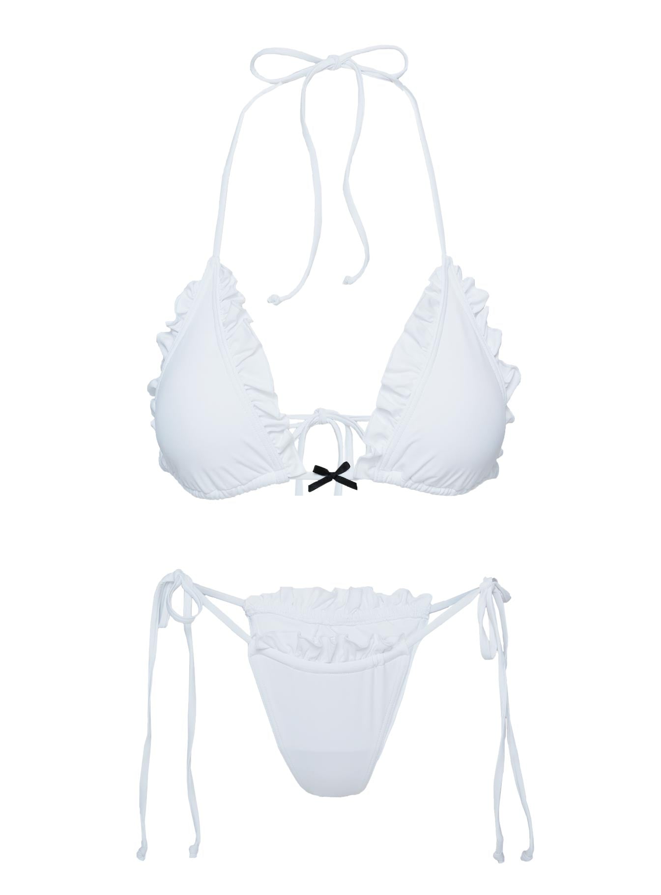 Light Ray Bikini Bottoms White - Image 5