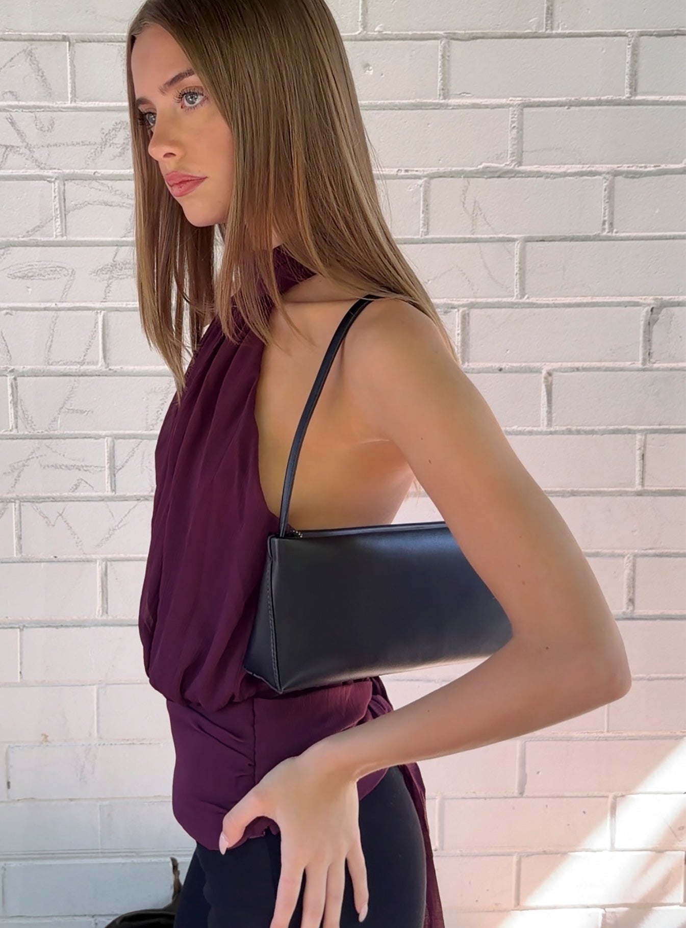 Dawn To Dusk Shoulder Bag Black - Image 8