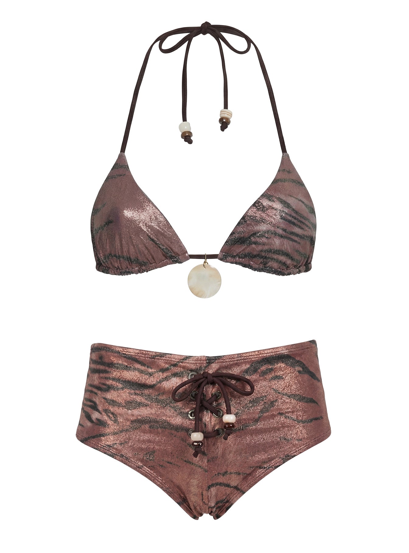 Jennee Micro Swim Shorts Tiger - Image 5
