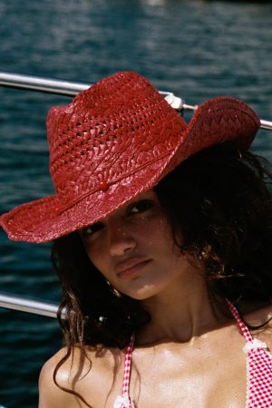 Dominick Cowboy Hat Red