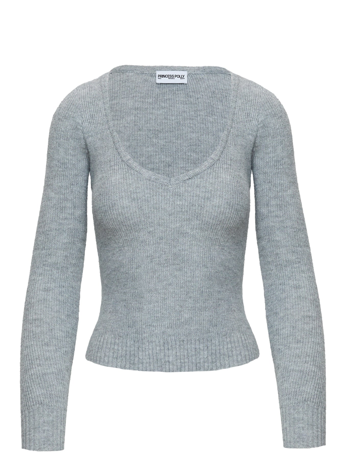 Elayna Sweater Grey Marle - Image 5