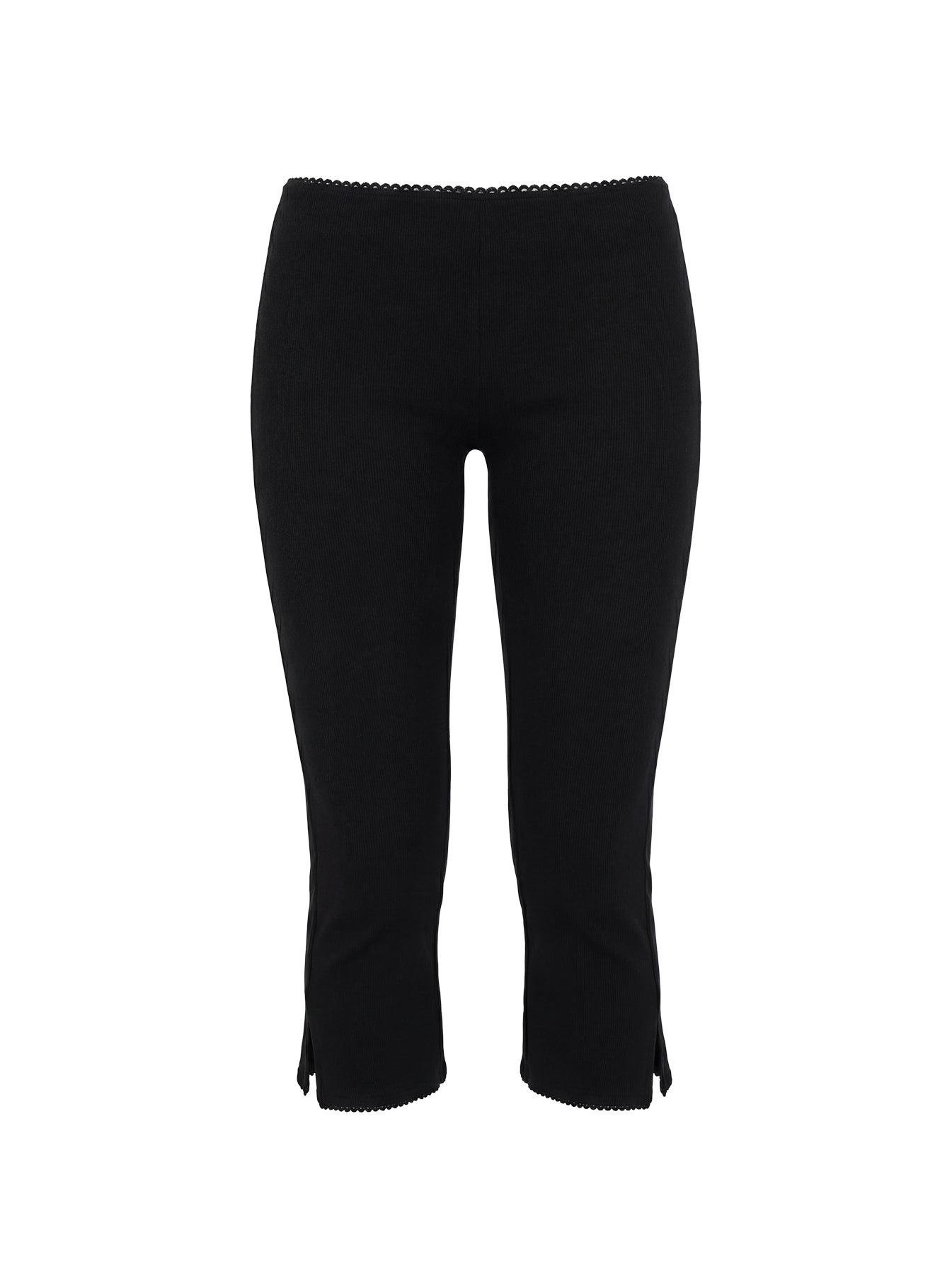 Baseline Rib Capri Pants Black - Image 10