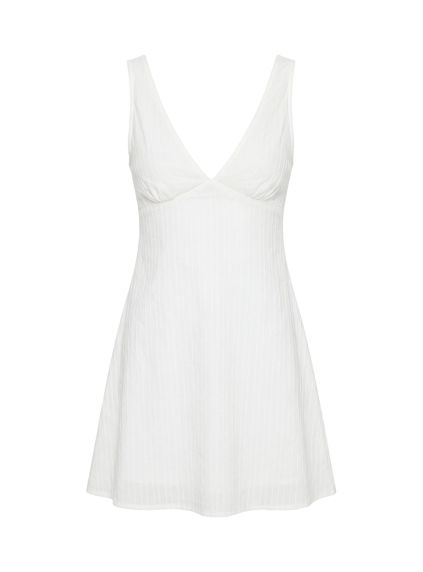 Adder Mini Dress White - Image 11