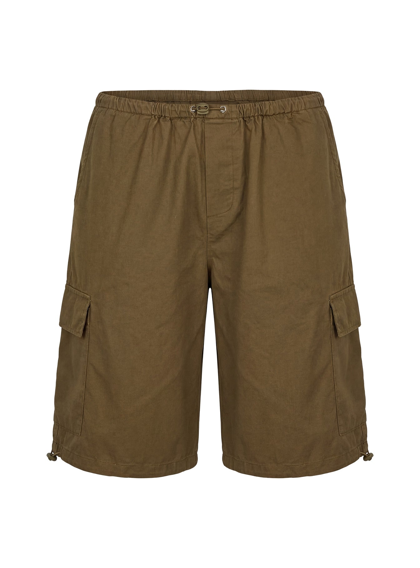 Allyza Baggy Cargo Shorts Olive - Image 10