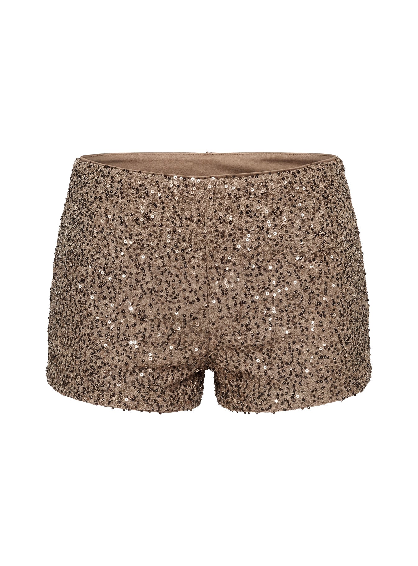 Caius Sequin Shorts Brown - Image 10