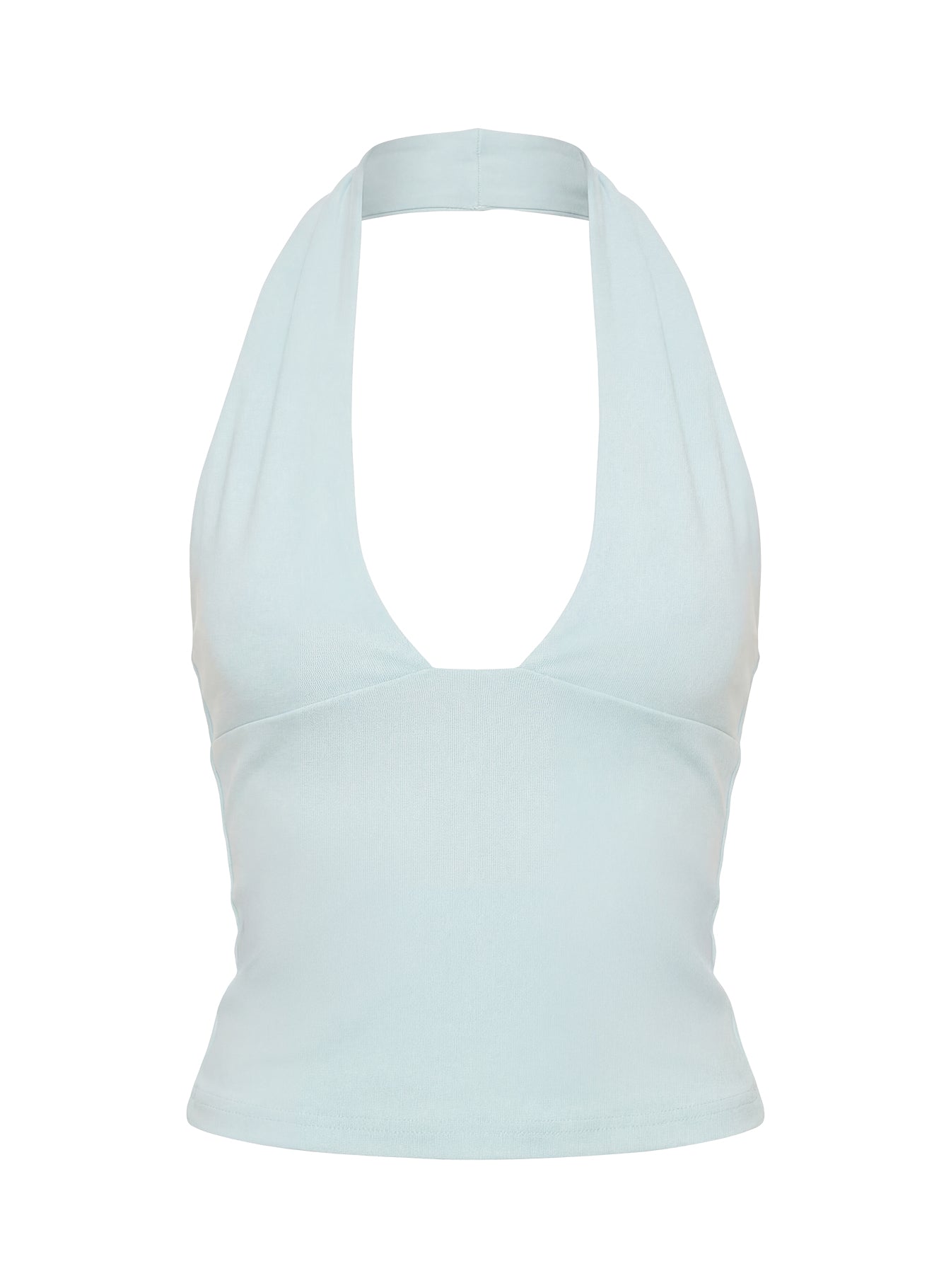 Daily Define Halter Tank Top Blue - Image 8