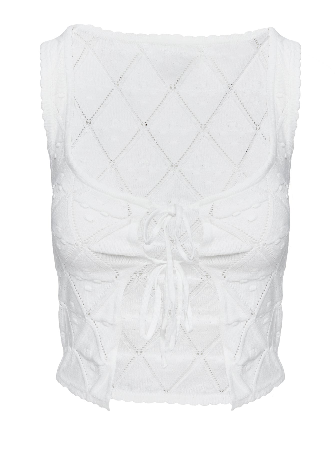 Giulia Knit Top White - Image 9