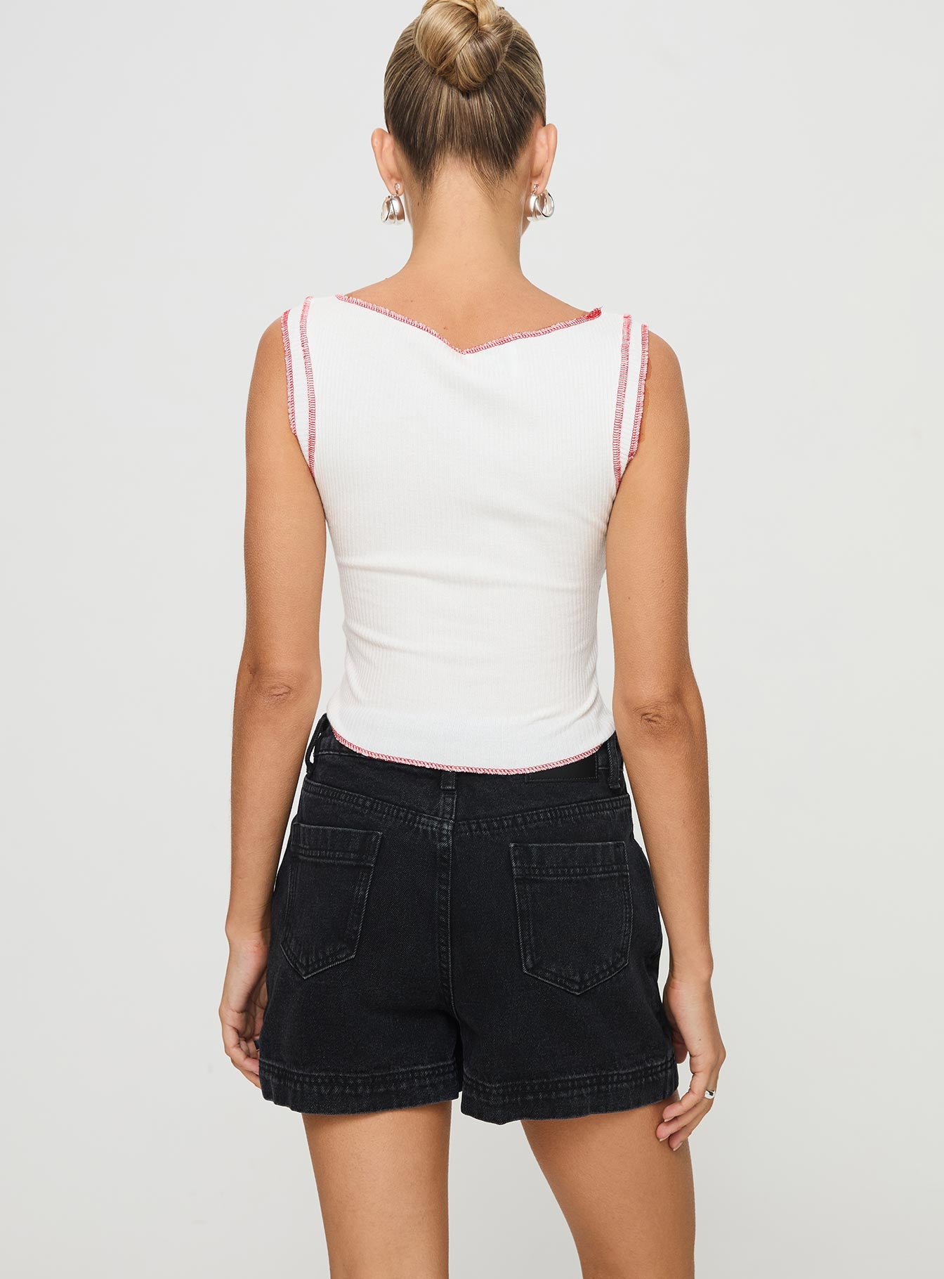Gazelle Denim Skort Washed Black - Image 5