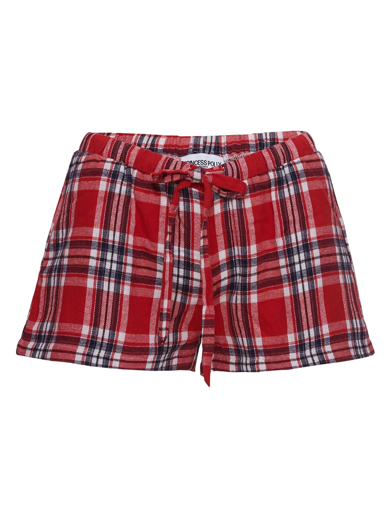 In The Morning Sleep Short Red Check - Image 5