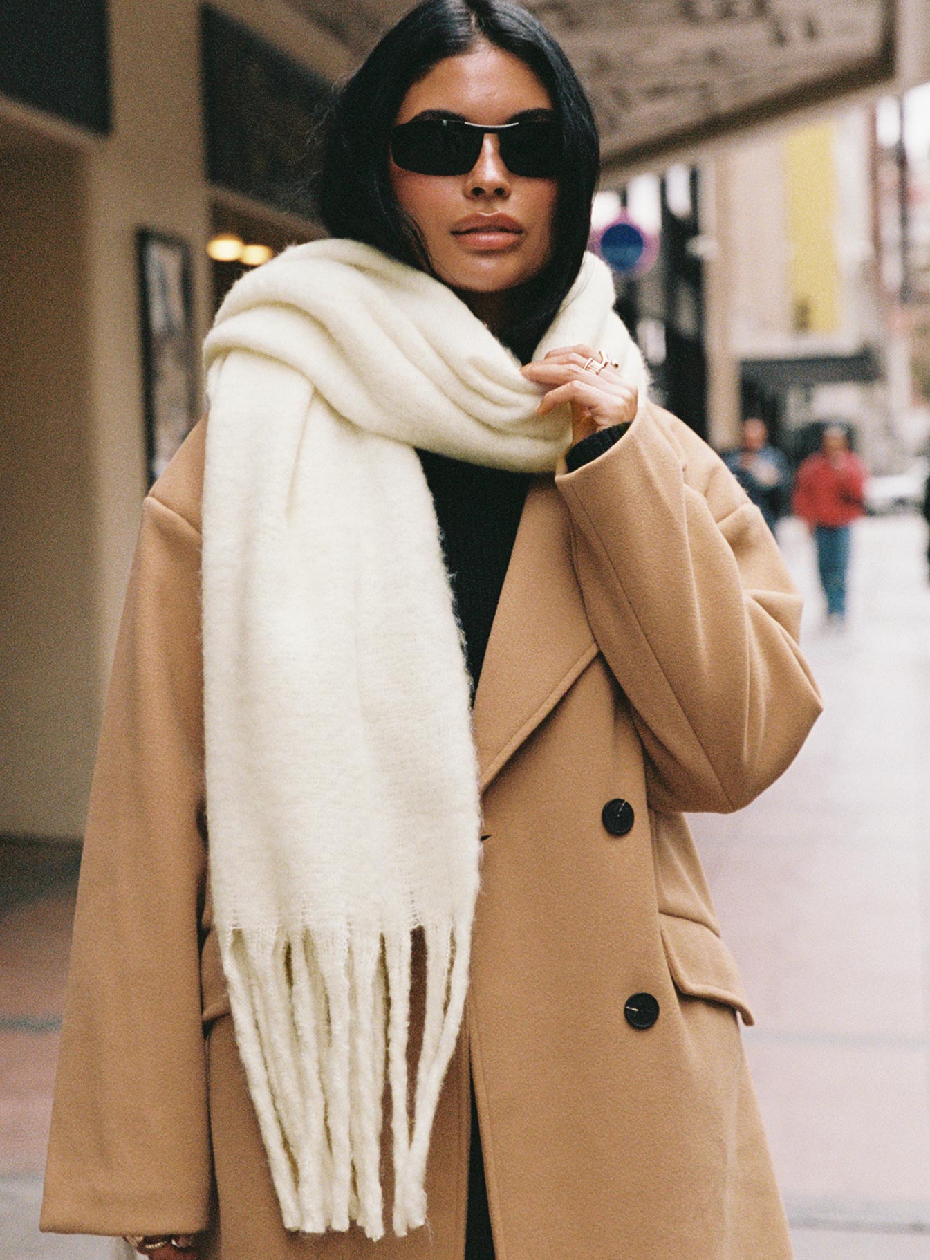 July Scarf Cream - Image 6