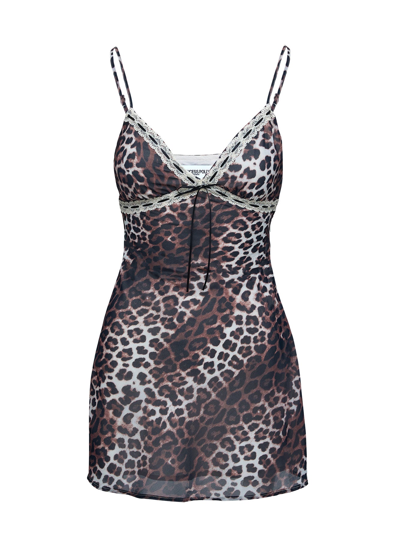Karena Mini Dress Leopard Tall - Image 5