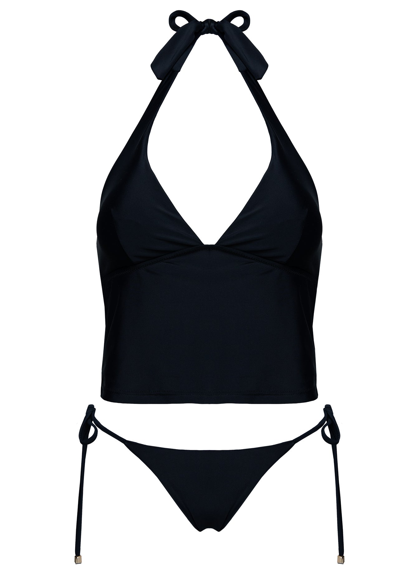 Kenai Tie Side Bikini Bottoms Black - Image 5