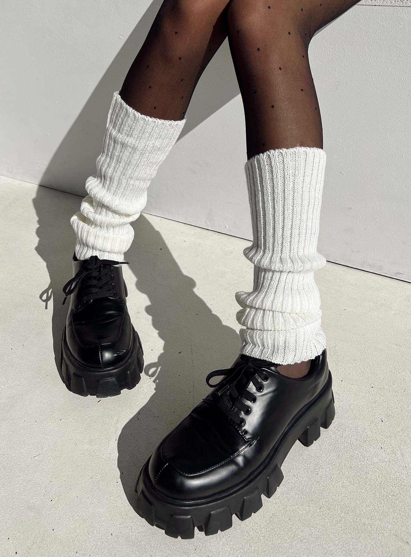 Frolick Legwarmers Off White - Image 7
