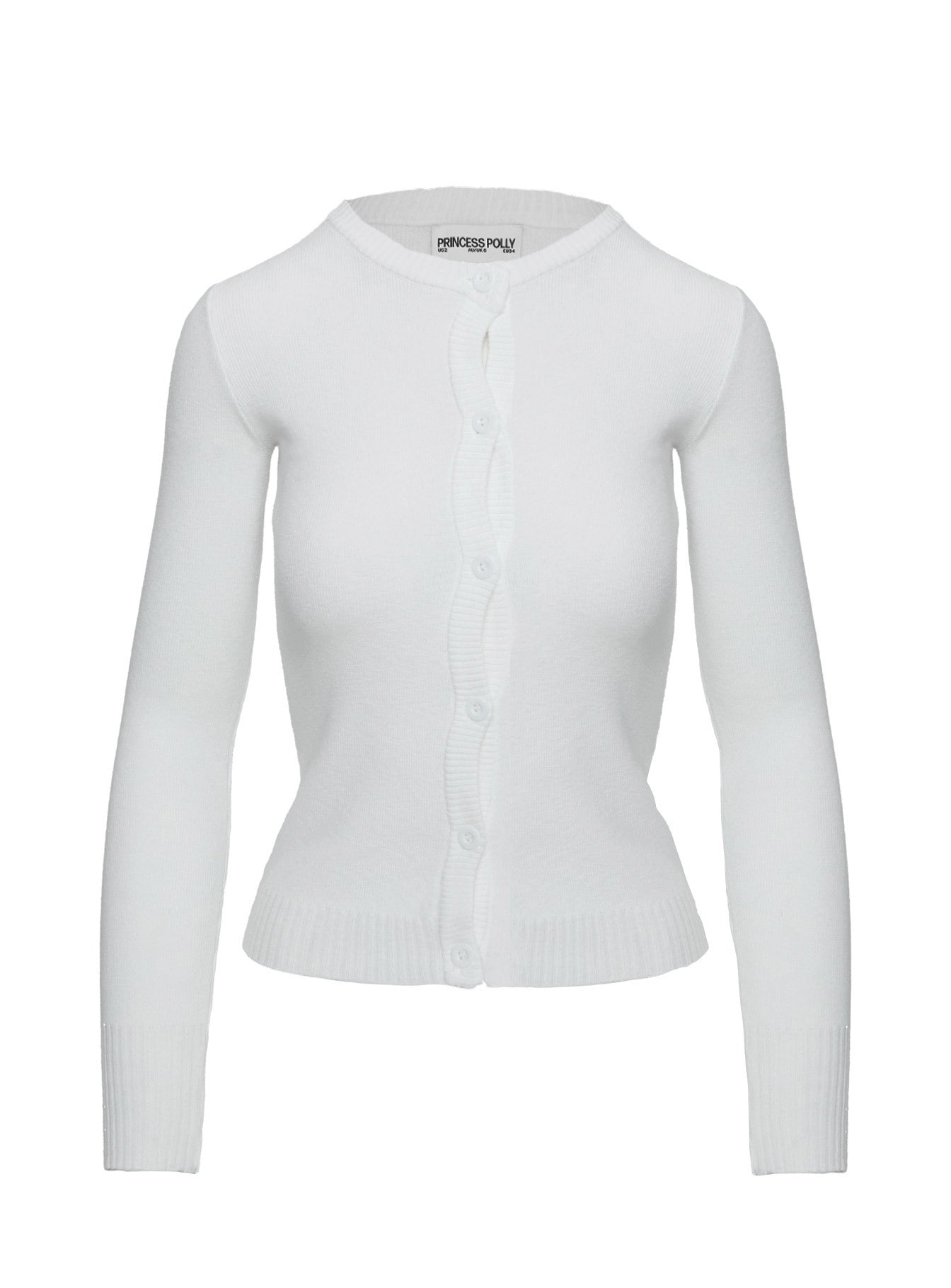 Lauraine Cardigan White - Image 6