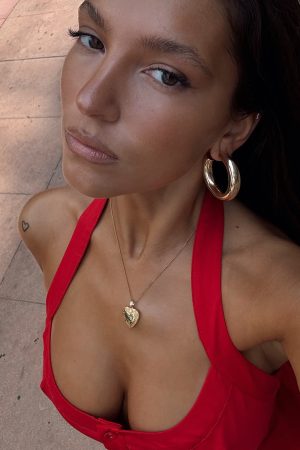 Lock It Up Gold Plated Necklace Gold