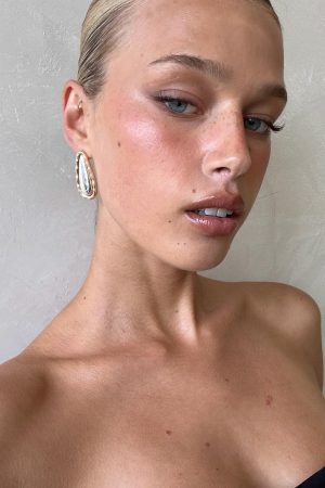 Natilee Teardrop Stud Earrings Multi