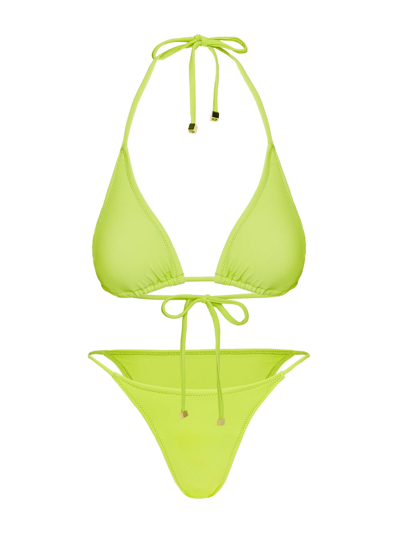 Palm Trees Bikini Bottoms Green - Image 5