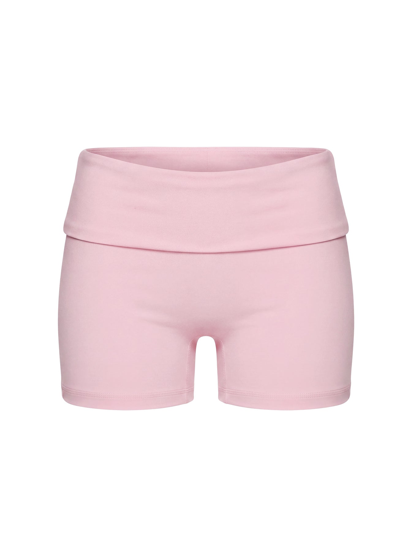 Peak Foldover Micro Shorts Pink - Image 10