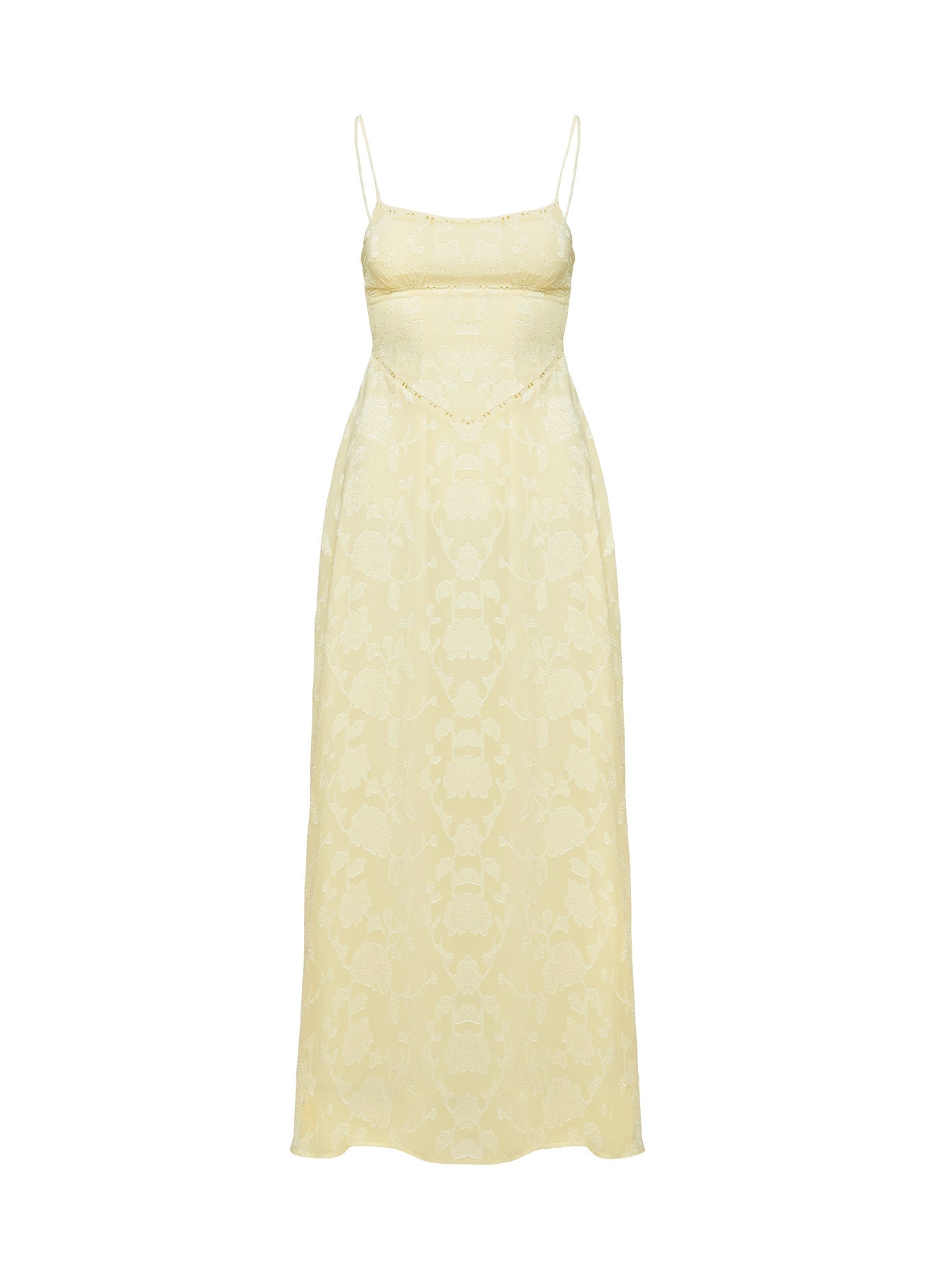 South Of France Maxi Dress Yellow Petite - Image 14