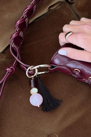 Sirocco Tassel Keychain Gold