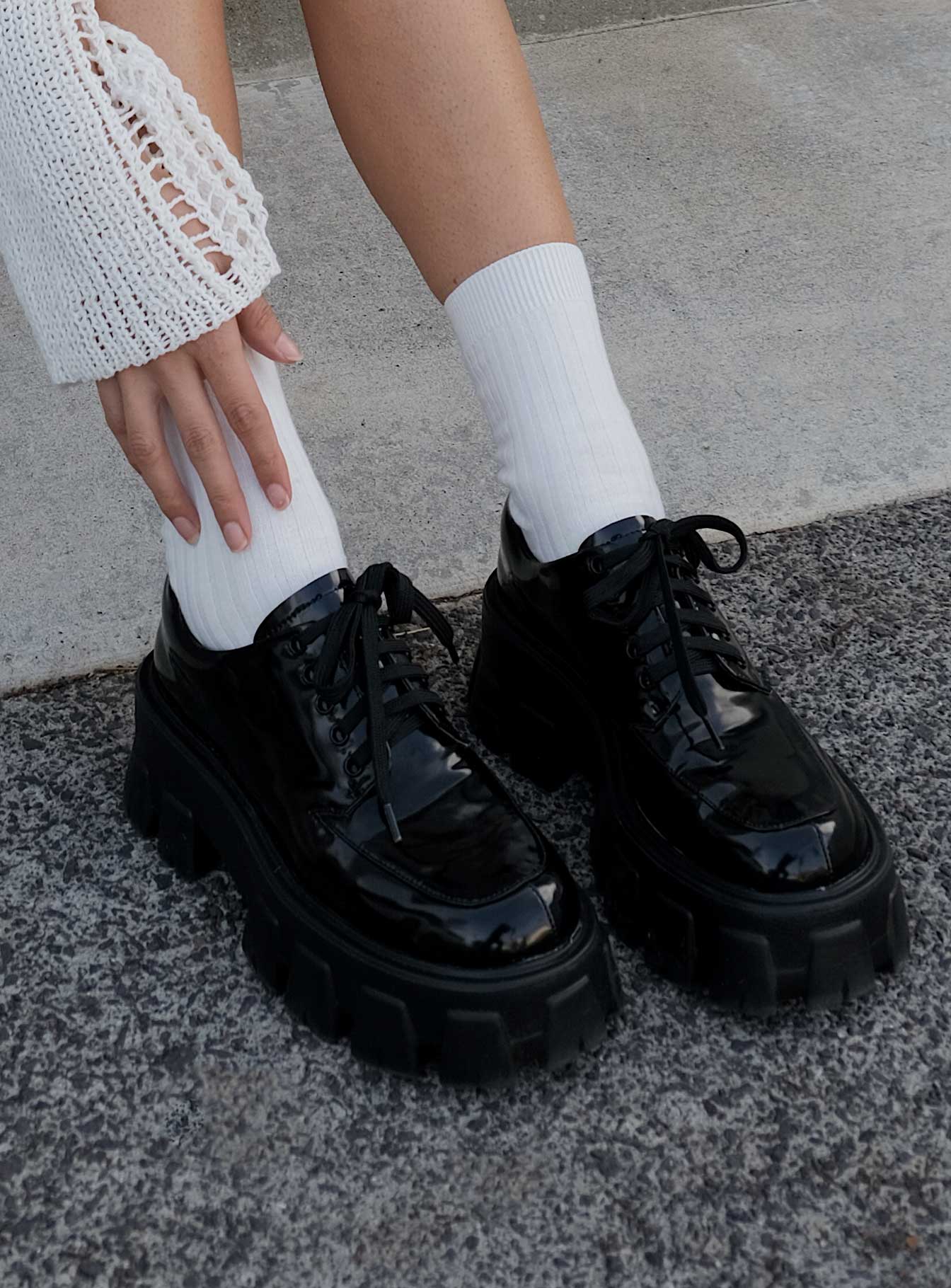 Sports Crew Ribbed Sock - Image 2