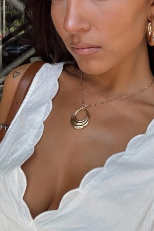 Sweet Disaster Necklace Gold