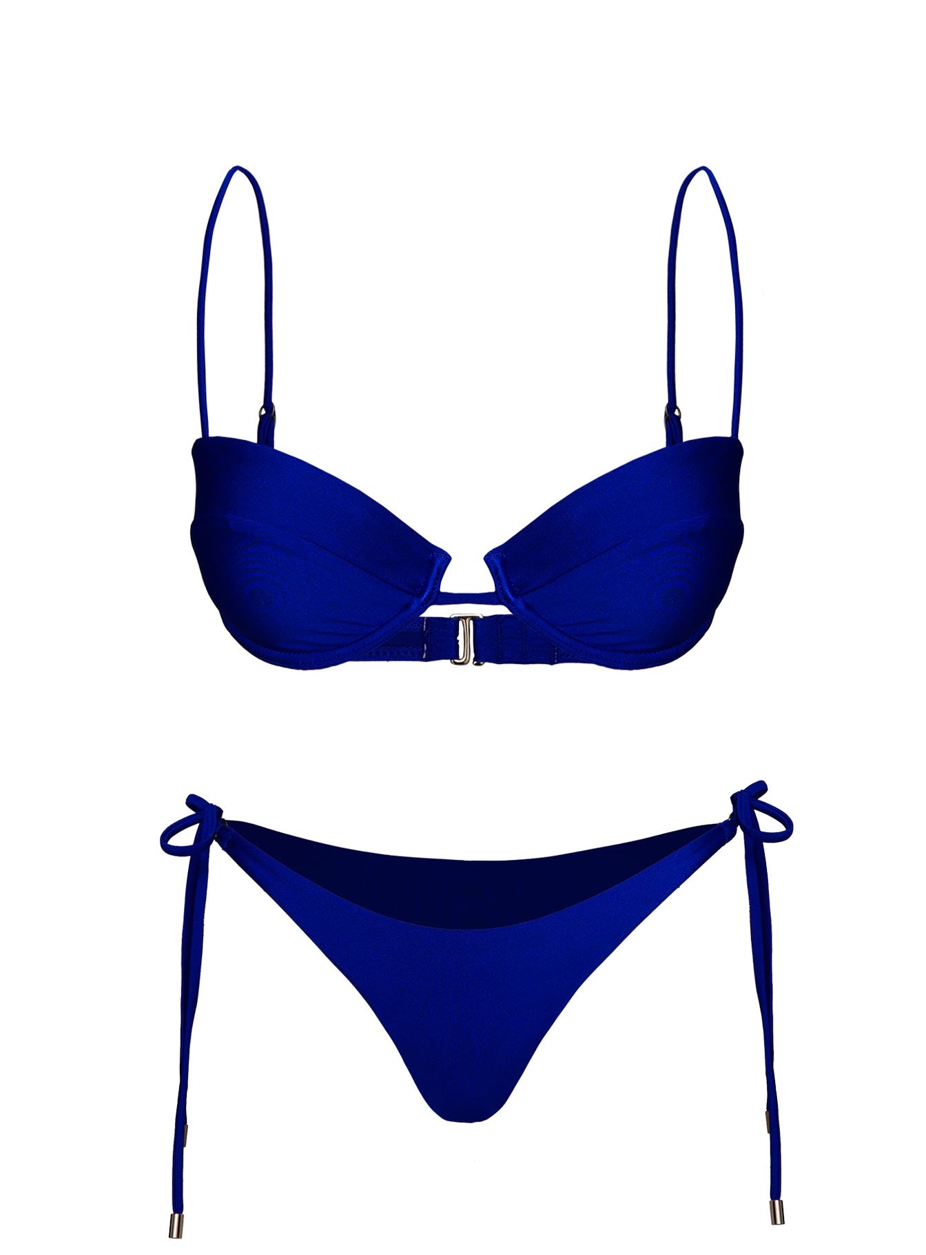 Presson Shine Underwire Bikini Top Blue - Image 6