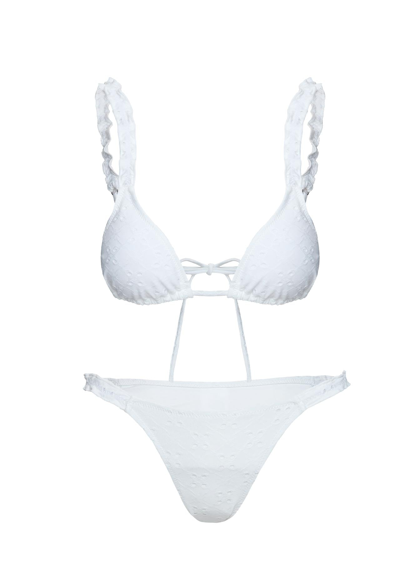 Hot Stuff Bikini Bottoms White - Image 5