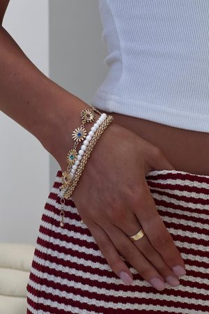 Del Rio Layered Bracelet Gold