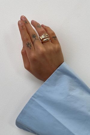 Head Turner Ring Pack Gold