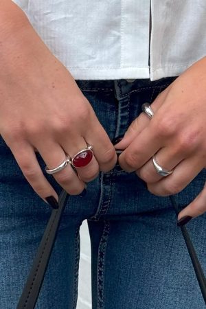 Romona Ring Set Silver