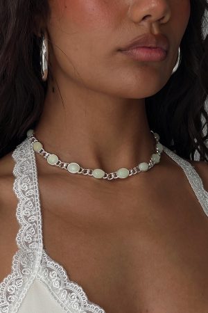 Summertime Sadness Necklace Silver